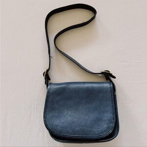 RARE Coach Metal Tag Mini Pouch in Blue 9125